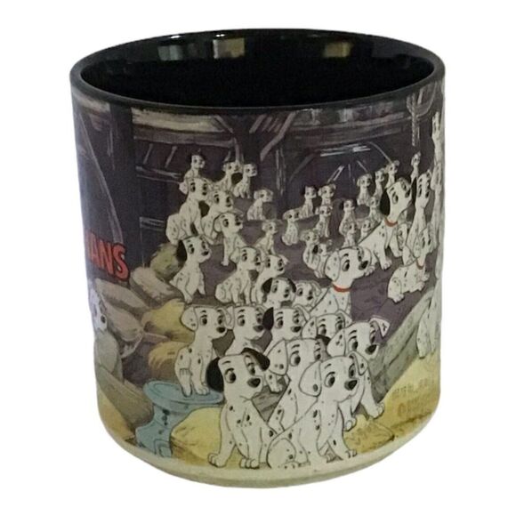 Vintage Walt Disney's "101 Dalmatians" Coffee Mug Ceramic Puppy Cup - Picture 4 of 6